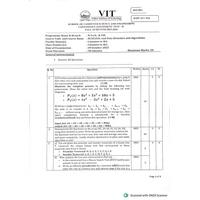 Data Structures and Algorithms