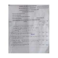 Differential Equations and Transforms