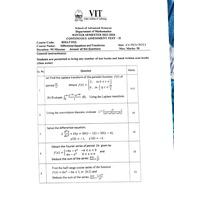 Differential Equations and Transforms