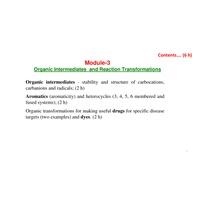 Aromatics Engineering Chemistry BCHY101L
