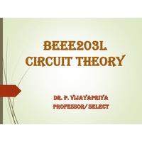 17-LT of Networks & solution for RC N_w with DC Excitation(t) Circuit Theory BEEE203L