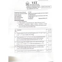 CAT1 A2 25-26 Complex Variables and Linear Algebra