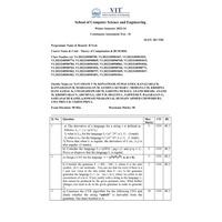 Theory of Computation