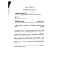 Business Communication and Value Science - IV