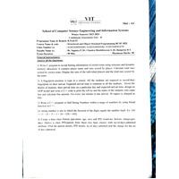 Structured and Object-Oriented Programming