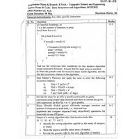 Data Structures and Algorithms