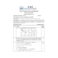Theory of Computation