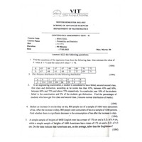 Probability and Statistics