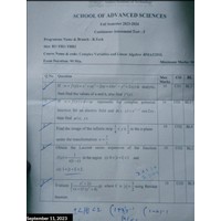 Complex Variables and Linear Algebra
