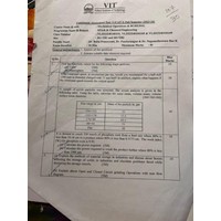 Continuous Assessment Test-I (CAT-I) Fall Semester (2023-24) Mechanical Operations