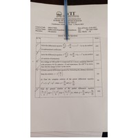 Differential Equations and Transforms