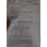Digital Systems Design [BECE102L] FAT F1 2023