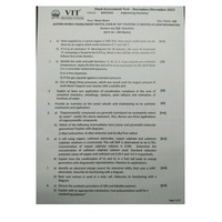 Engineering Chemistry [BCHY101L] FAT A1 2023-2024