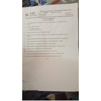 Final Assessment Test - November/December 2023 | Principles of Sociology | BHUM106L | Slot B2