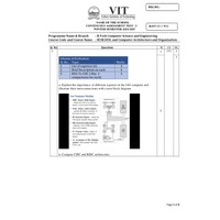 Computer Architecture and Organization