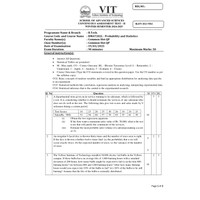 Probability and Statistics