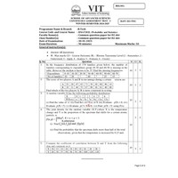 BMAT202L Probability and Statistics CAT-1 Winter 2024-2025 Vellore D2