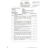 Multivariable Calculus And Differential Equations