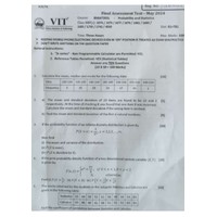 Probability and Statistics